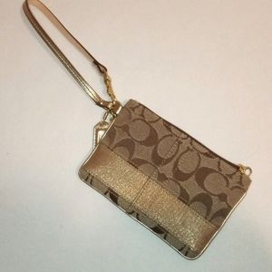 Coach wristlet